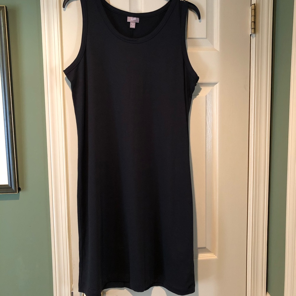 NWOT J.Jill Stretch Sleeveless Scoop Neck Dress